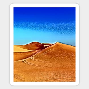 Desert dunes Sticker